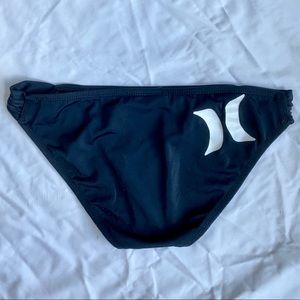 Hurley black bikini bottom